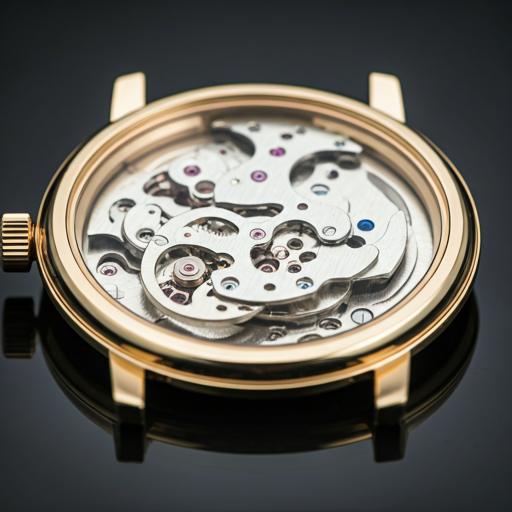 Watch being assembled by a skilled craftsman with precision tools